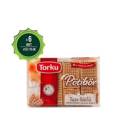 Torku Torku Petit Bor Biscuit Multipack 6x(4x175g)