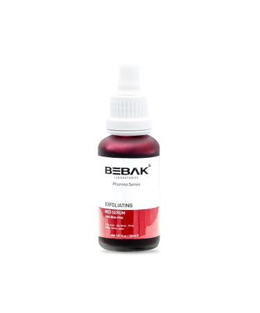 Bebak Pharma AHA+%2 BHA Skin Tone Equalizing Red Peeling Serum Exfoliating Red Serum 30ml - Buy Online on GoSupps.com