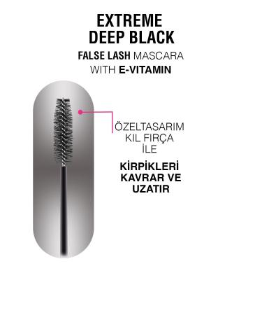 Lollis Extreme Deep Black False Lash Mascara / Intense Black Mascara / Intense Black Mascara - Buy Online on GoSupps.com