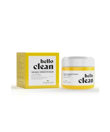 Herbaderm Hello Clean Brightening Refreshing Oil-Based Makeup Remover Balm - Buy Online on GoSupps.com