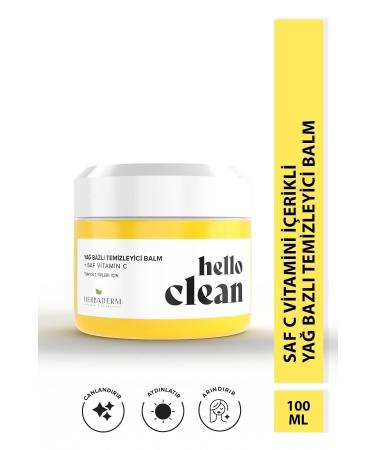 Herbaderm Hello Clean Brightening Refreshing Oil-Based Makeup Remover Balm