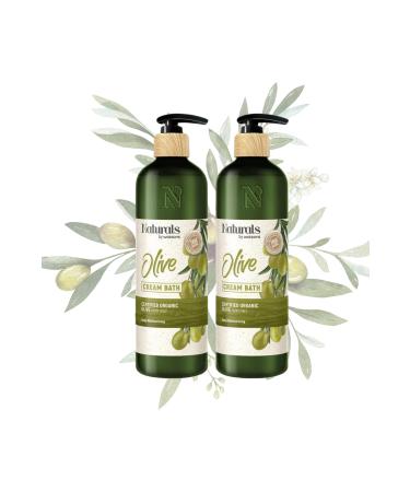 Naturals By Watsons Cream Shower Gel Olive 490 ml x 2 pcs