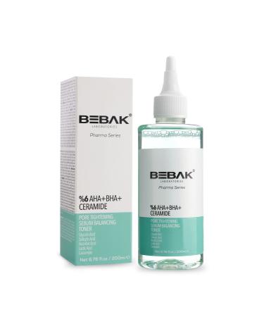 Bebak Pharma Pore Tightening and Blackhead Effective Tonic 200ml (GLYCOLIC ACID 5% AHA) - Buy Online on GoSupps.com