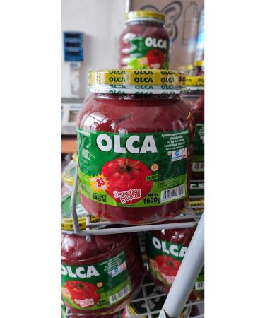 Olca TOMATO PASTE 1600 GR PET JAR (4 PIECES)