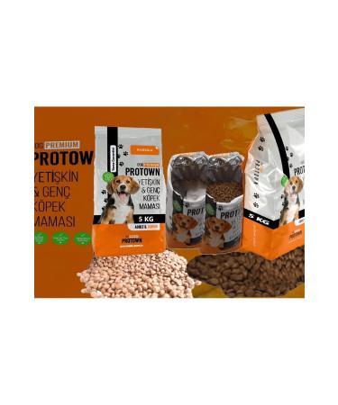 PRO TOWN 5 KG PROTOWN FEED GUARANTEED LAMB MEAT 22 PROTEIN DOG FOOD 1 KG SEPARATE TEST PACKAGE DOUBLE PACKAGE
