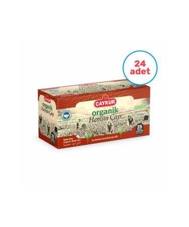 aykur 24 Organic Hem in Filtering Cup Tea Bags 25 Pieces