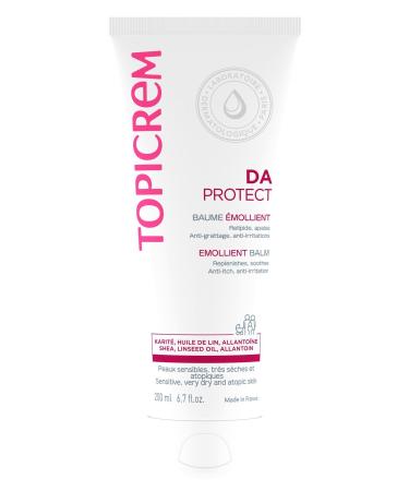 Topicrem Da Emollient Balm 200ml Sensitive-dry-very Dry-atopic Skin Moisturizing Cream