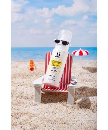 Hoito Fast Absorbing Non-Stickly Sunscreen SPF50+/PA++++50ml-One Stop Sun Screen Cream - Buy Online on GoSupps.com