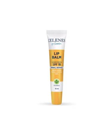Celenes by Sweden Herbal Sun Protection Lip Balm Spf15 10 ml