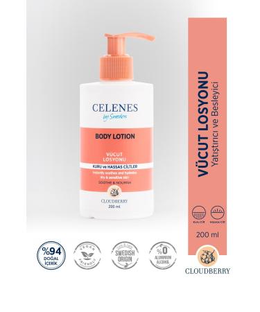 Celenes by Sweden Unscented Body Lotion 200 ml
