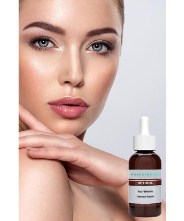 Puredermine Large Size 50ml Retinol 2.5% Face Serum Face Crepe Erase & Dark Spots & Pores & Fine Lines - Buy Online on GoSupps.com