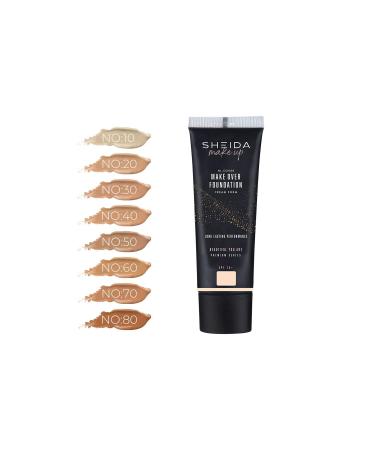 Sheida Make Over Cream Foundation No:30 - Buy Online on GoSupps.com