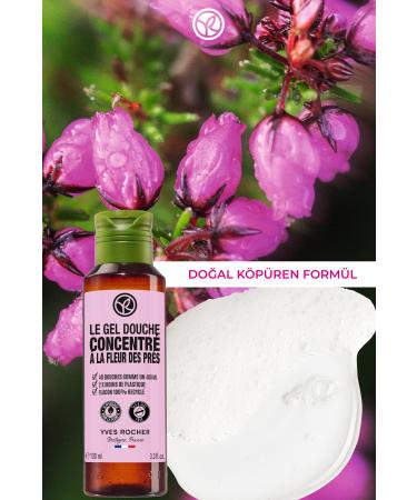 Yves Rocher Concentrated Shower Gel - Romantic Wildflowers - 100ml-77376 - Buy Online on GoSupps.com