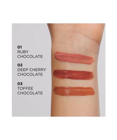 Eveline Cosmetics Choco Glamour Vinyl Glossy Lip Effect Vegan Liquid Lipstick 4.5 ml - Buy Online on GoSupps.com