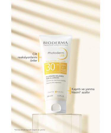 Bioderma PHOTODERM LEB SENSITIVE SKIN ANTI-SUN ALLERGY SK N BARRIER PROTECTIVE SUNSCREEN 100 ML - Buy Online on GoSupps.com