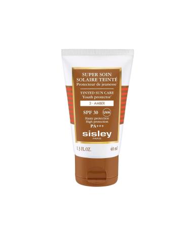 Sisley SUPER SO N SOLAIRE TE NTE SPF30 HIGH PROTECTION ANTI-AGING SUNSCREEN 40ML 3 AMBER PSSN3410