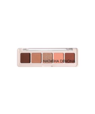 natasha denona Mini Biba-Ultra Intense Pigmented Crystal and Pearl Piece Matte & Metallic Finish Eyeshadow Palette - Buy Online on GoSupps.com