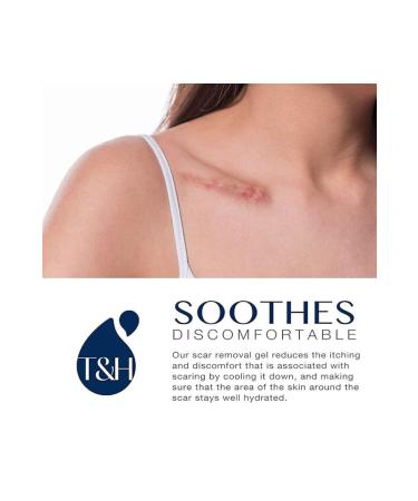 T&H Advanced Scar Gel. Scar Cream Anti-scar Scar Remover Medical Silicone & Collagen - Buy Online on GoSupps.com