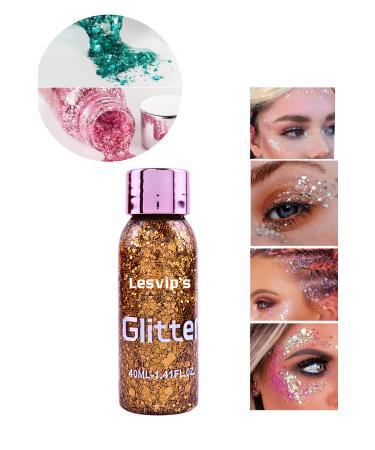 Lesvip's Gel form Face and body glitter sparkling glitter - Buy Online on GoSupps.com