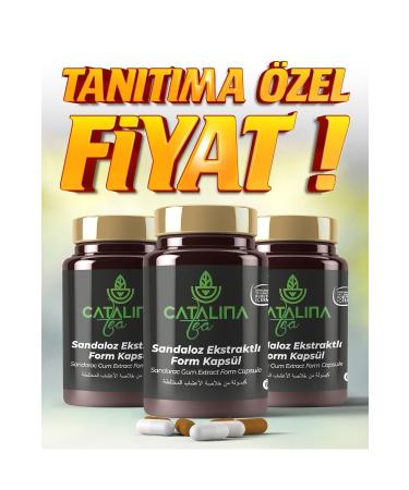 CATALINATEA Herbal Capsule Product 60 Pieces.