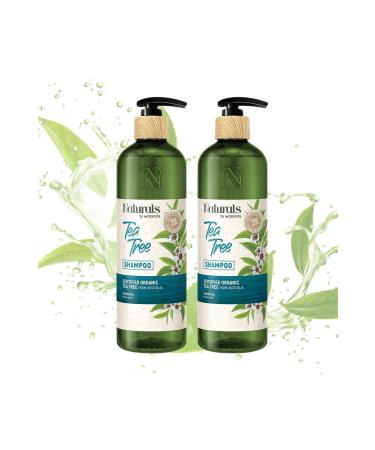 Naturals By Watsons Shampoo Tea Tree 490 ml x 2 pcs