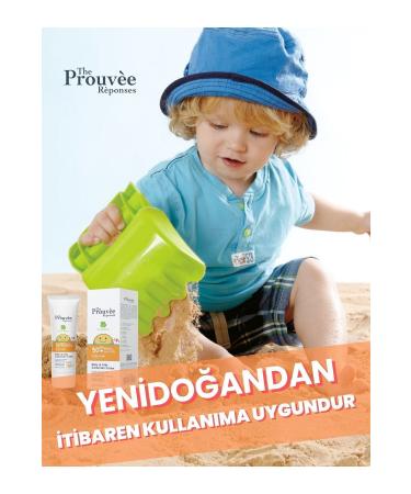 The Prouvee Reponses 0 Natural 50 Spf Organic Sunscreen Cream for Babies and Children 100 ml - Buy Online on GoSupps.com
