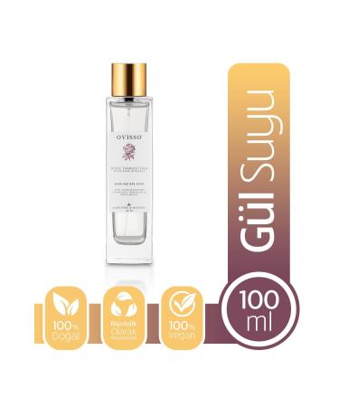 Ovisso 0 Natural and Pure Full Oil Pore Tightening Purifying Tonic Rose Water 100 ml