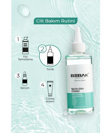 Bebak Pharma Pore Tightening and Blackhead Effective Tonic 200ml (GLYCOLIC ACID 5% AHA) - Buy Online on GoSupps.com