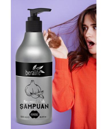 BERALIFE Garlic Essence Shampoo - Anti-Hair Loss - 500 ml Garlic Essence Shampoo
