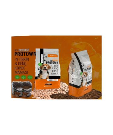 PRO TOWN 5 KG PROTOWN FEED GUARANTEED LAMB MEAT 22 PROTEIN DOG FOOD 1 KG SEPARATE TEST PACKAGE DOUBLE PACKAGE - Buy Online on GoSupps.com
