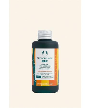THE BODY SHOP Boost Shine On Hair and Body Oil 100 ml - Buy Online on GoSupps.com