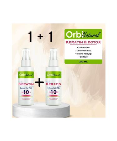 ORBIFRESH Keratin & Botox Hair Care Milk Straightening Anti-Loss Hair Care Milk Set of 2