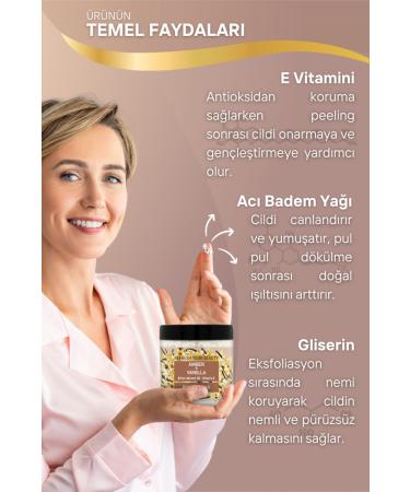 ORIENSE Body Scrub - Warm Vanilla and Amber Richness Contains Bitter Almond Oil and Vitamin E 500ml - Buy Online on GoSupps.com