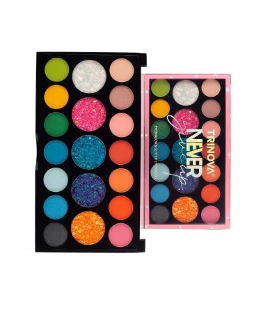 Trinova Glitter Eyeshadow 19 Piece Eyeshadow Palette