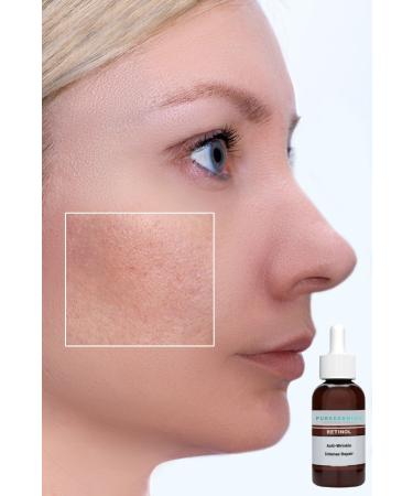 Puredermine Large Size 50ml Retinol 2.5% Face Serum Face Crepe Erase & Dark Spots & Pores & Fine Lines