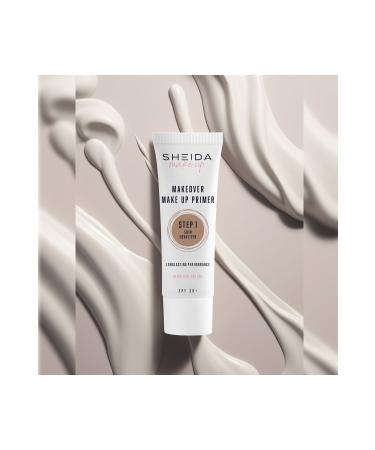 Sheida Makeover-make Up Primer Base Spf 30+ 50 Ml (Make-up Base) - Buy Online on GoSupps.com