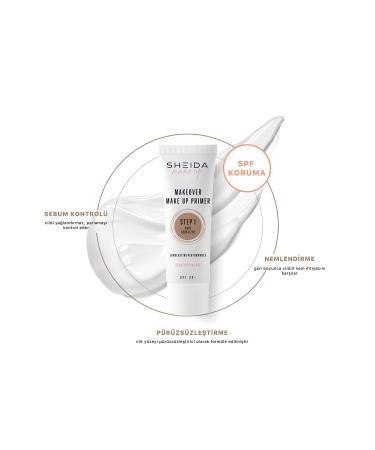 Sheida Makeover-make Up Primer Base Spf 30+ 50 Ml (Make-up Base)