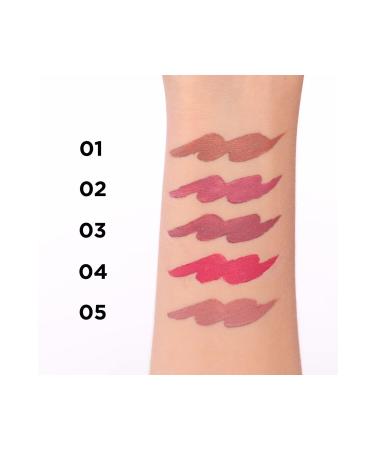 Eveline Cosmetics Variete Matt Gel Vegan Lip Pencil Waterproof - Buy Online on GoSupps.com