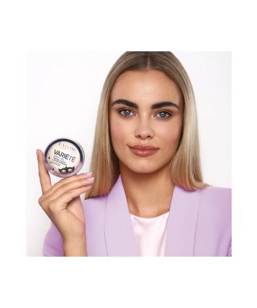 Eveline Cosmetics Variete Loose Lavender & SQUALANE Mattifying Moisturizing Vegan Powder - Buy Online on GoSupps.com