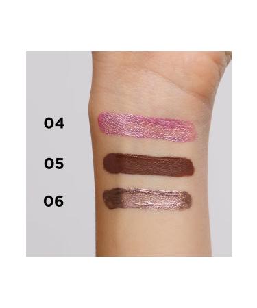 Eveline Cosmetics Choco Glamour Eyeshadow Liquid Eyeshadow No 4 6.5 ml Waterproof - Buy Online on GoSupps.com
