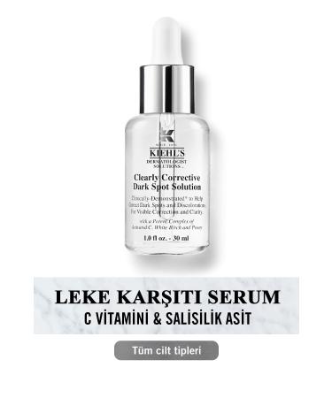 Kiehl's CLEARLY CORRECTIVE ANTI-DARK SPOT SERUM - 30 ML WITH VITAMIN C & SALICYLIC ACID CONTENT PSSN3433
