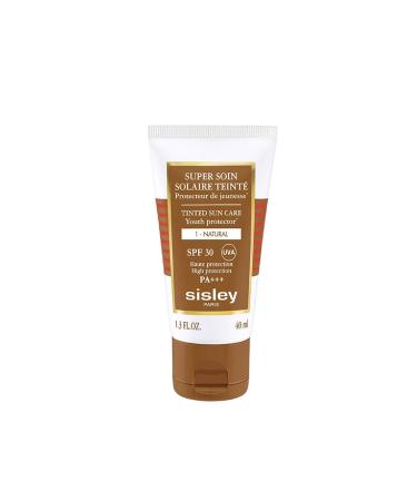 Sisley SUPER SO N SOLAIRE TE NTE SPF30 HIGH PROTECTION ANTI-AGING SUN CREAM 40ML 1 NATURAL PSSN3409