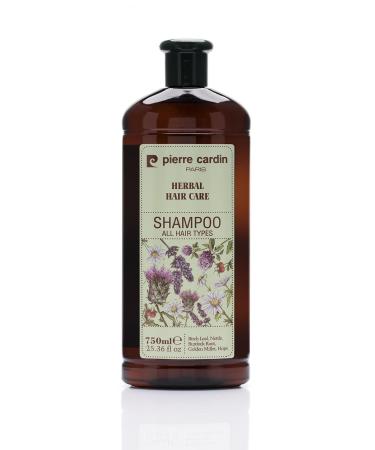 Pierre Cardin Herbal Shampoo For All Hair Types 750 ml Herbal Shampoo (ALL HAIR TYPES) - Buy Online on GoSupps.com