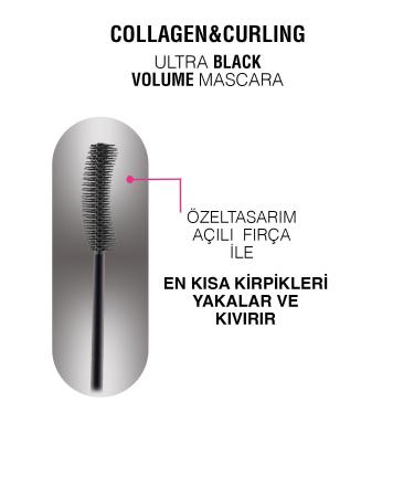 Lollis Collagen & Curling Effect Eyelash Nourishing Mascara - Buy Online on GoSupps.com