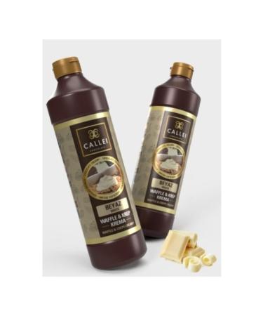 Callei White Waffle-ice cream-crepe-pancake Sauce 1000gr