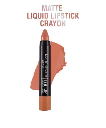 Lollis Matte Lipstick Crayon 05 / Matte Pencil Lipstick Crayon 05 - Buy Online on GoSupps.com