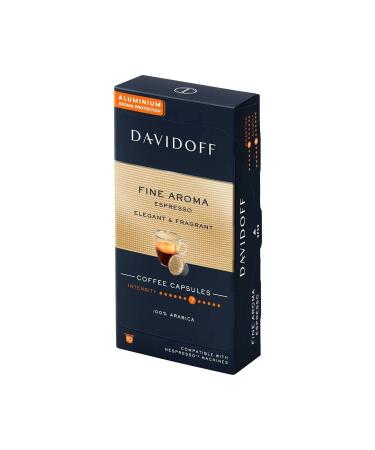 Davidoff Nespresso Compatible Capsule Coffee Fine Espresso 2 x 10 pieces - Buy Online on GoSupps.com