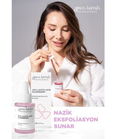 Gewn Kirish Lactic Acid Elderberry (PROVIDES GENTLE EXFOLIATION) 30 ml - Buy Online on GoSupps.com