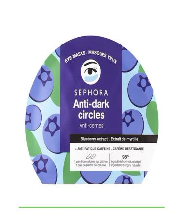 SEPHORA COLLECTION Anti-Dark Circless-Anti-Dark Circles and Puffiness Anti-Fatigue Eye Mask with Caffeine