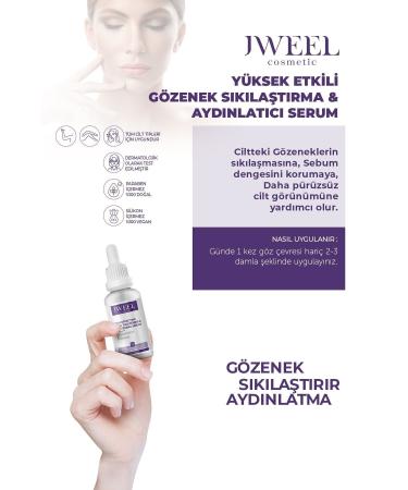 JWEEL COSMETIC Jweel Anti-Pore Blackhead and Acne Brightening Serum 30 ml - Niacimide 5% Vitamin B5 - Buy Online on GoSupps.com